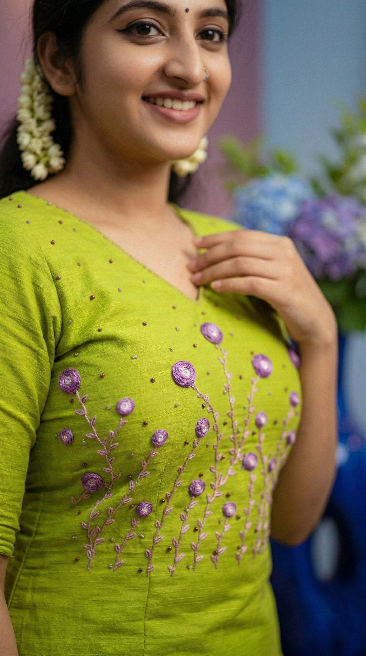 Thread Work Embroidery