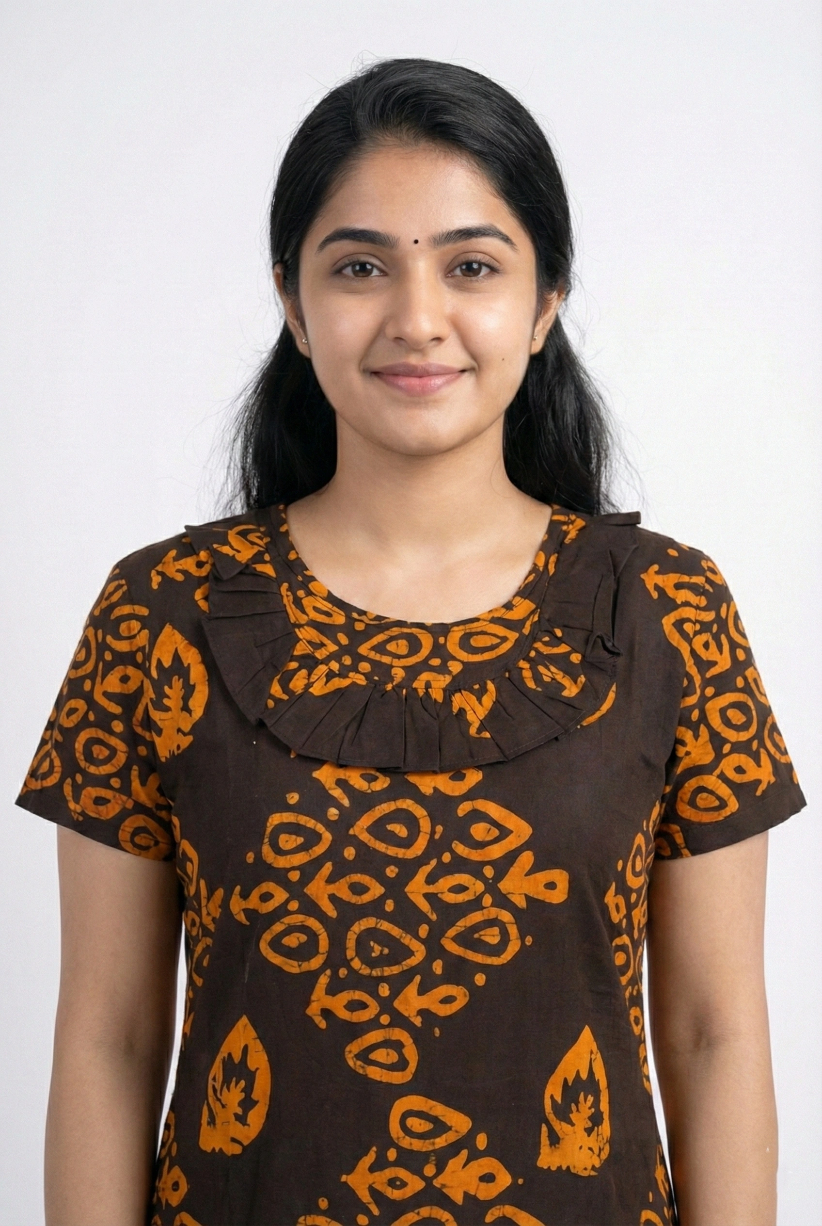 Cotton Printed Frock Nighty