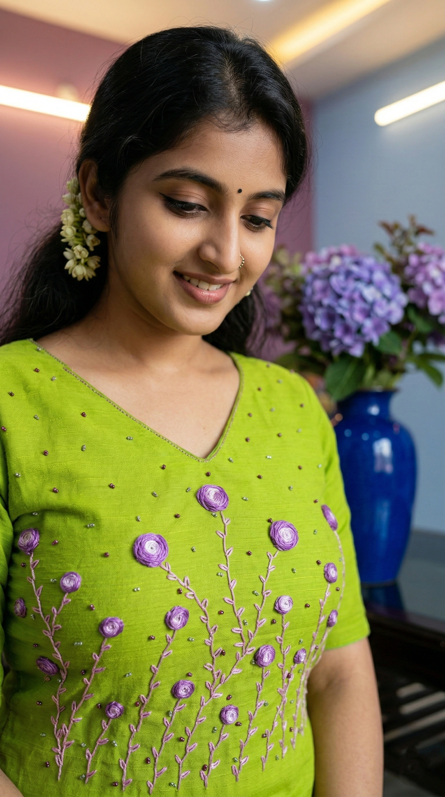 Thread Work Embroidery