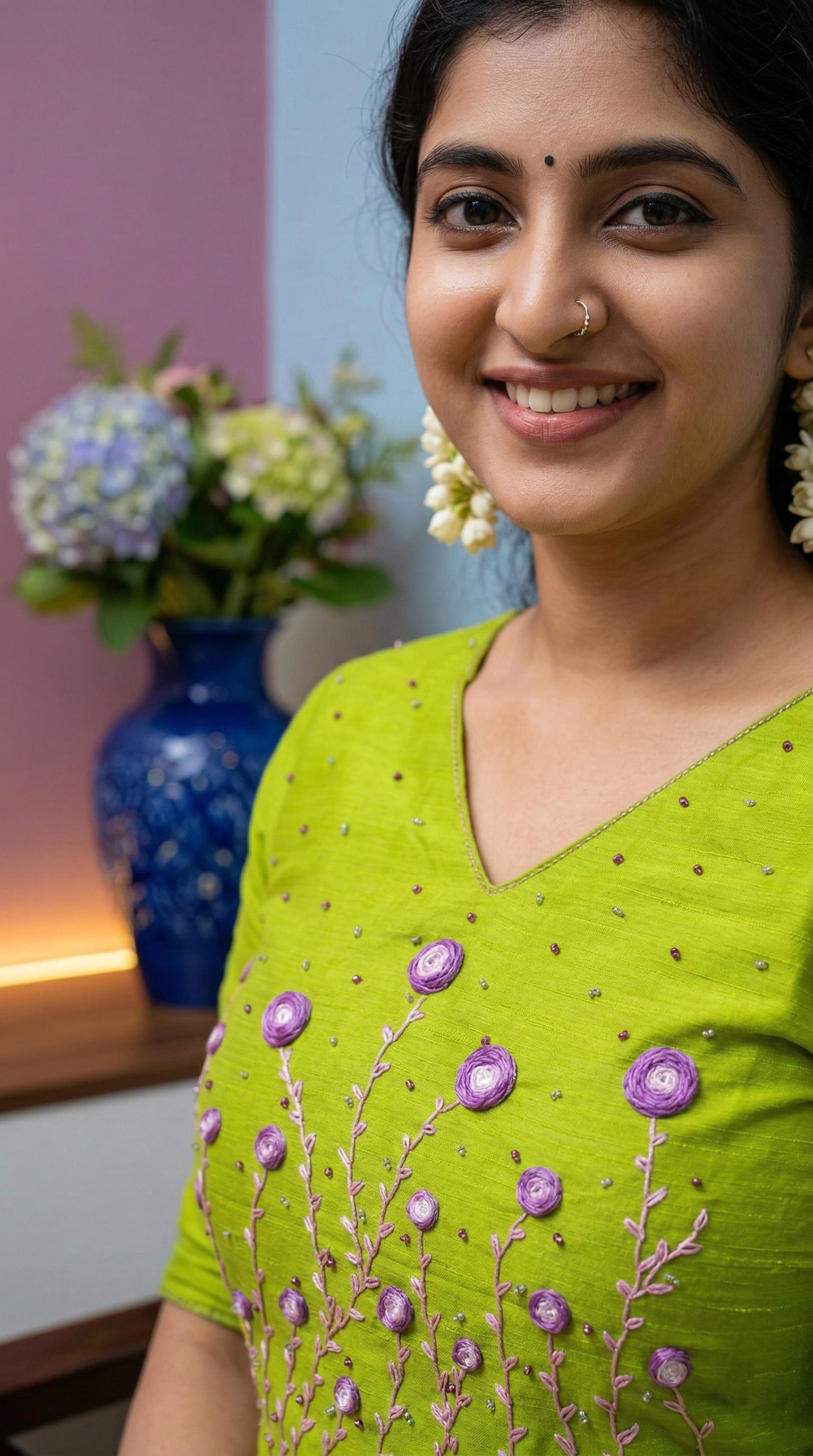 Thread Work Embroidery