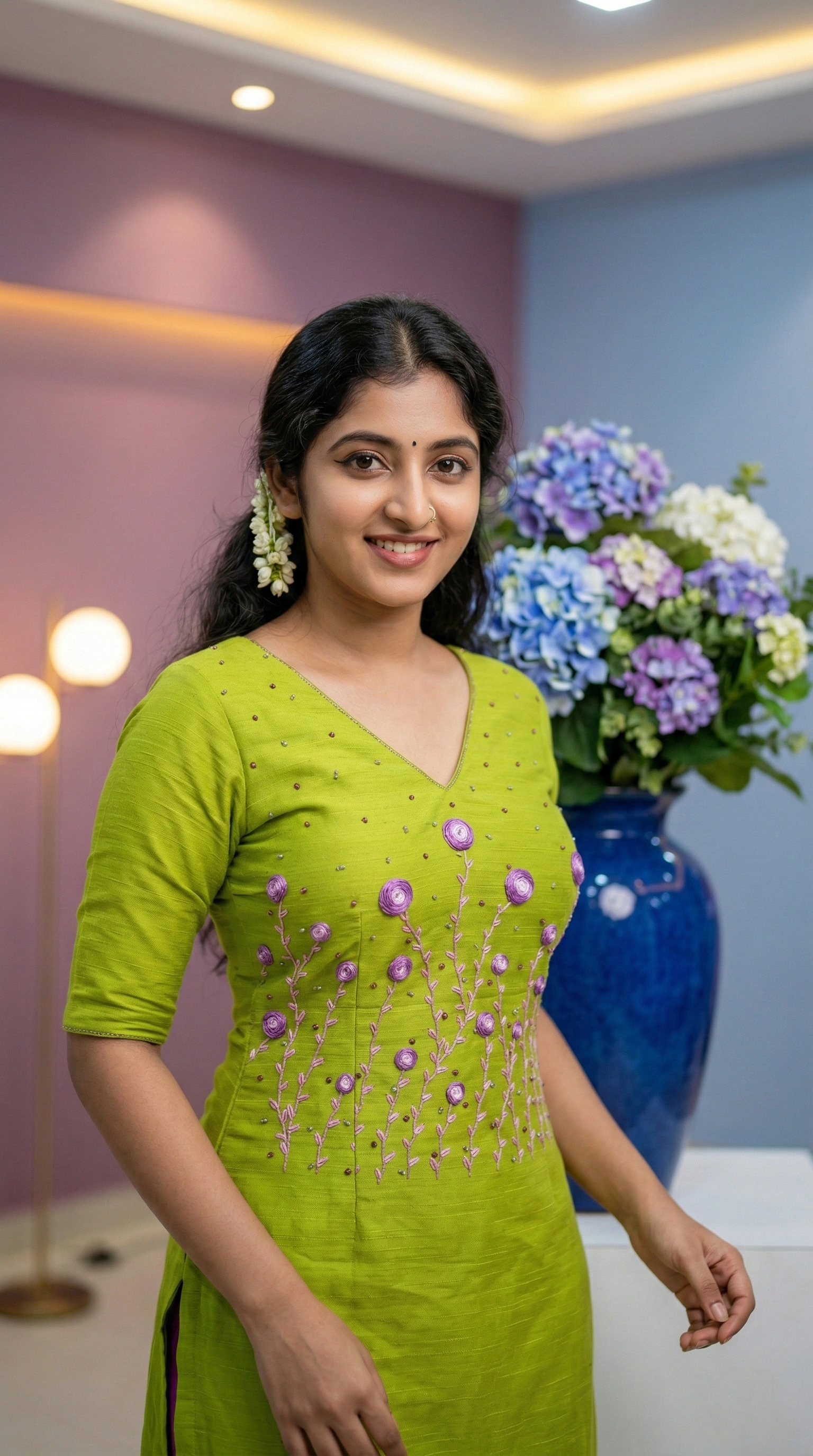 Thread Work Embroidery