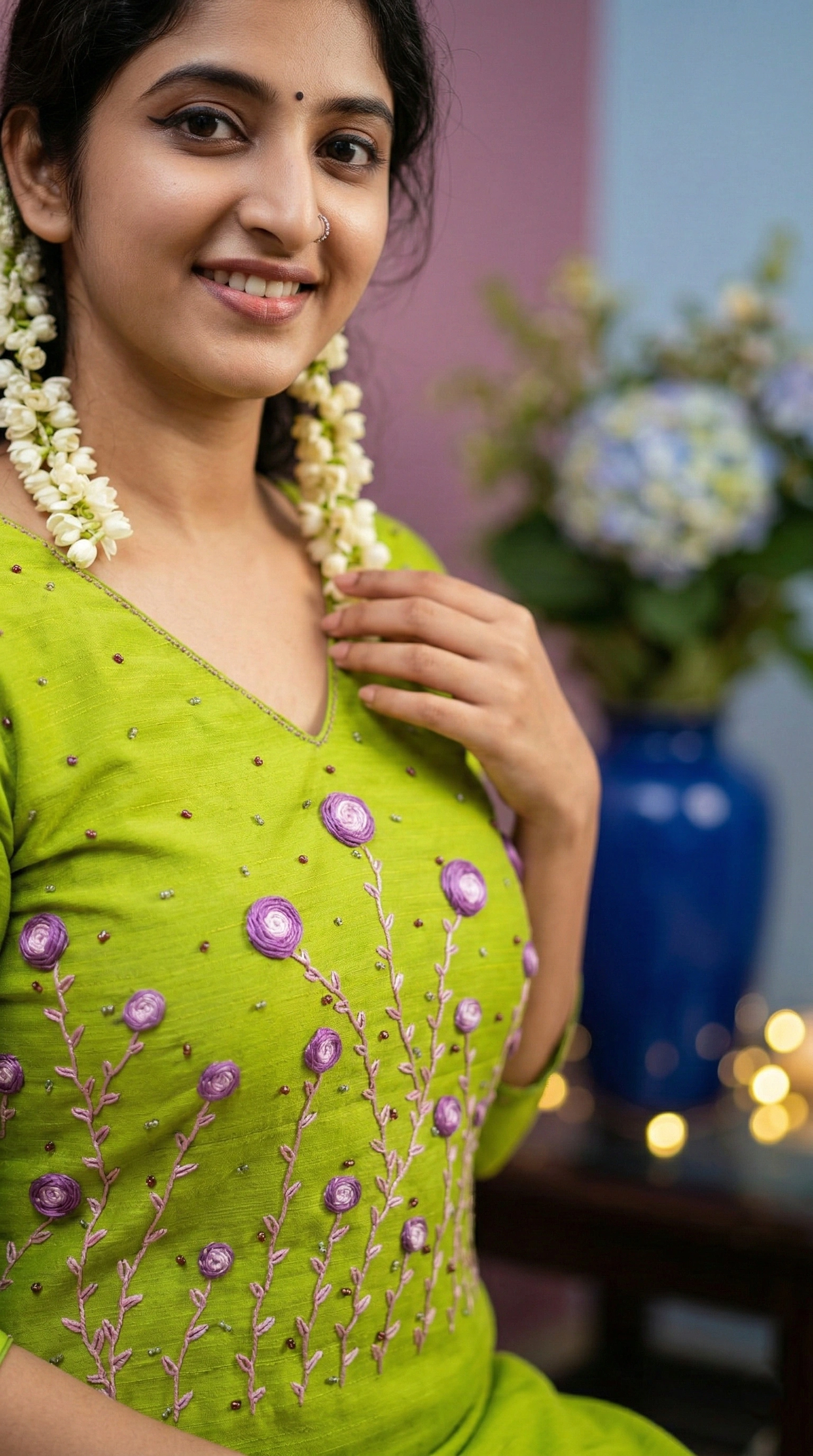 Thread Work Embroidery