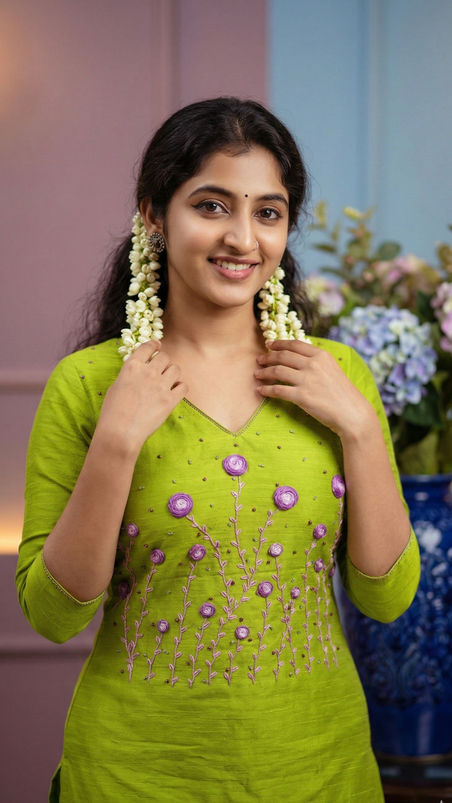 Thread Work Embroidery