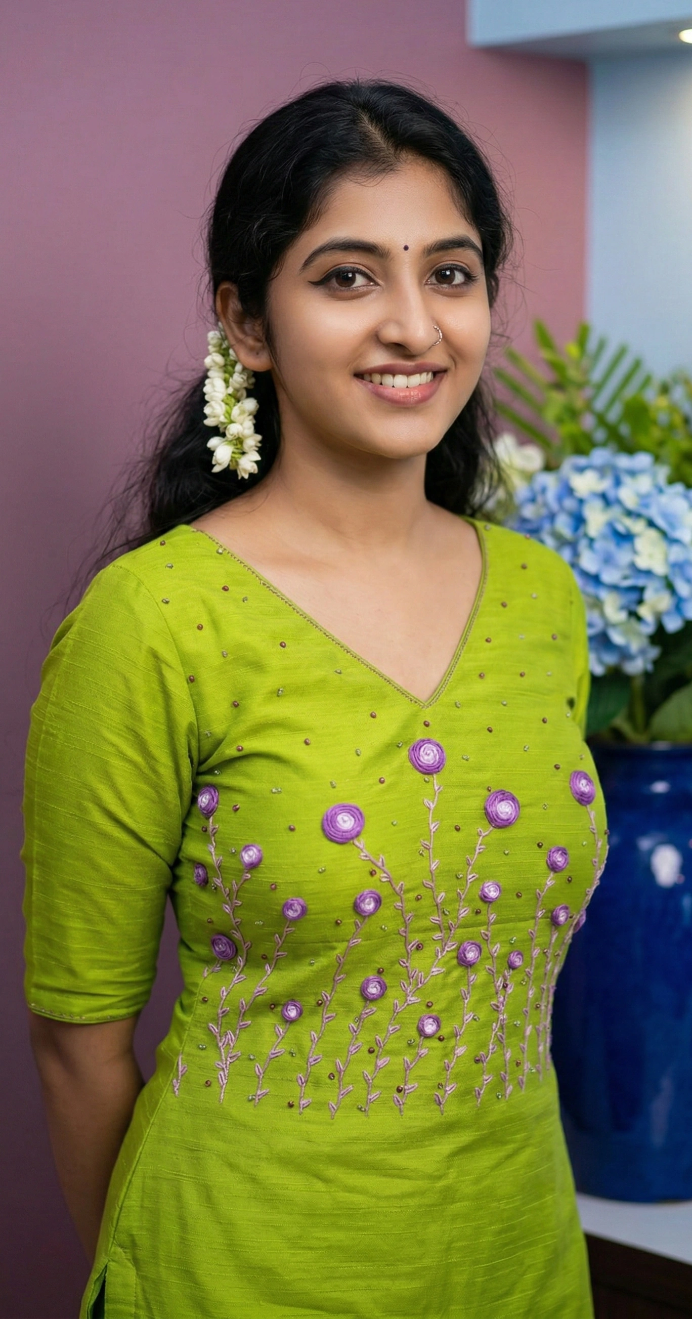 Thread Work Embroidery