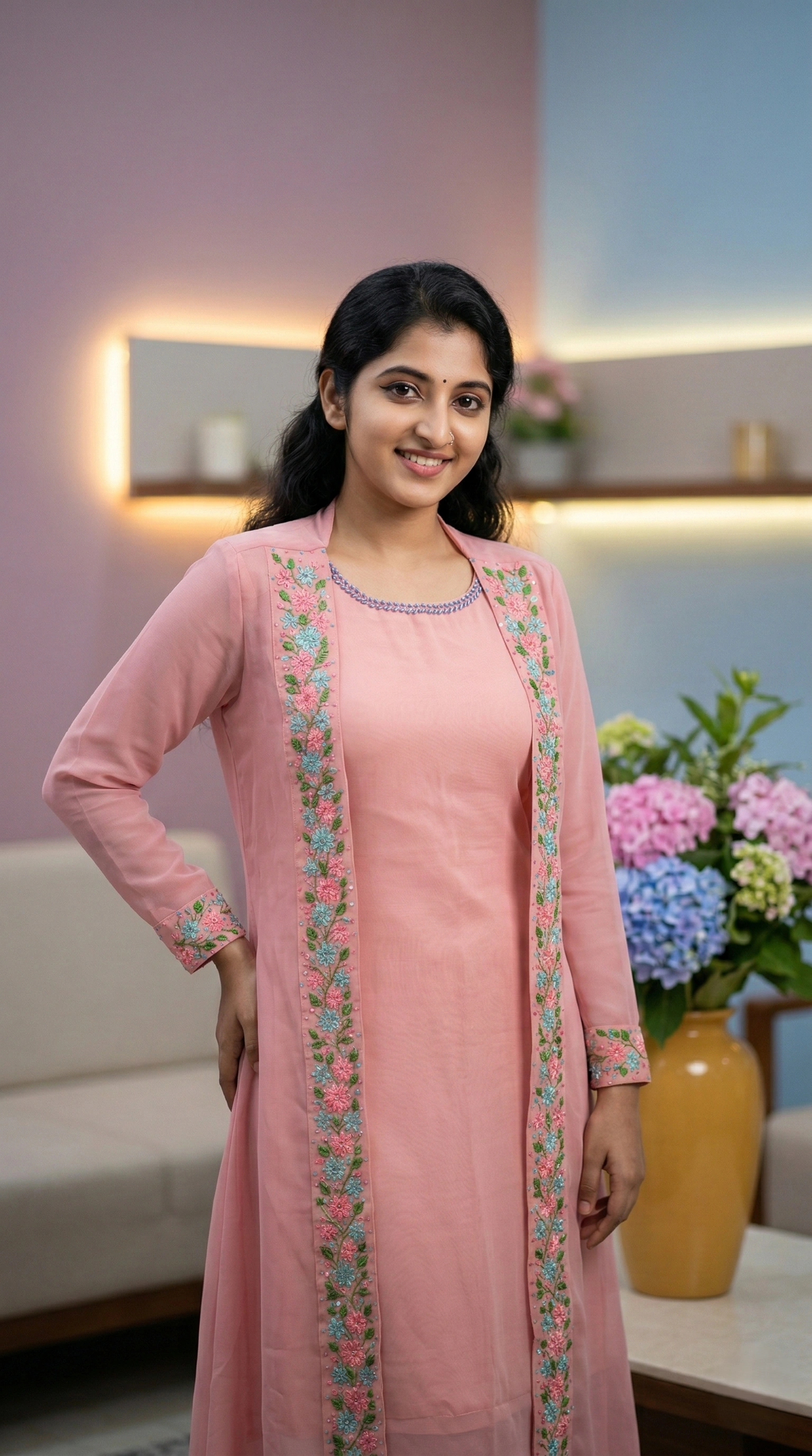 Thread Work Embroidery