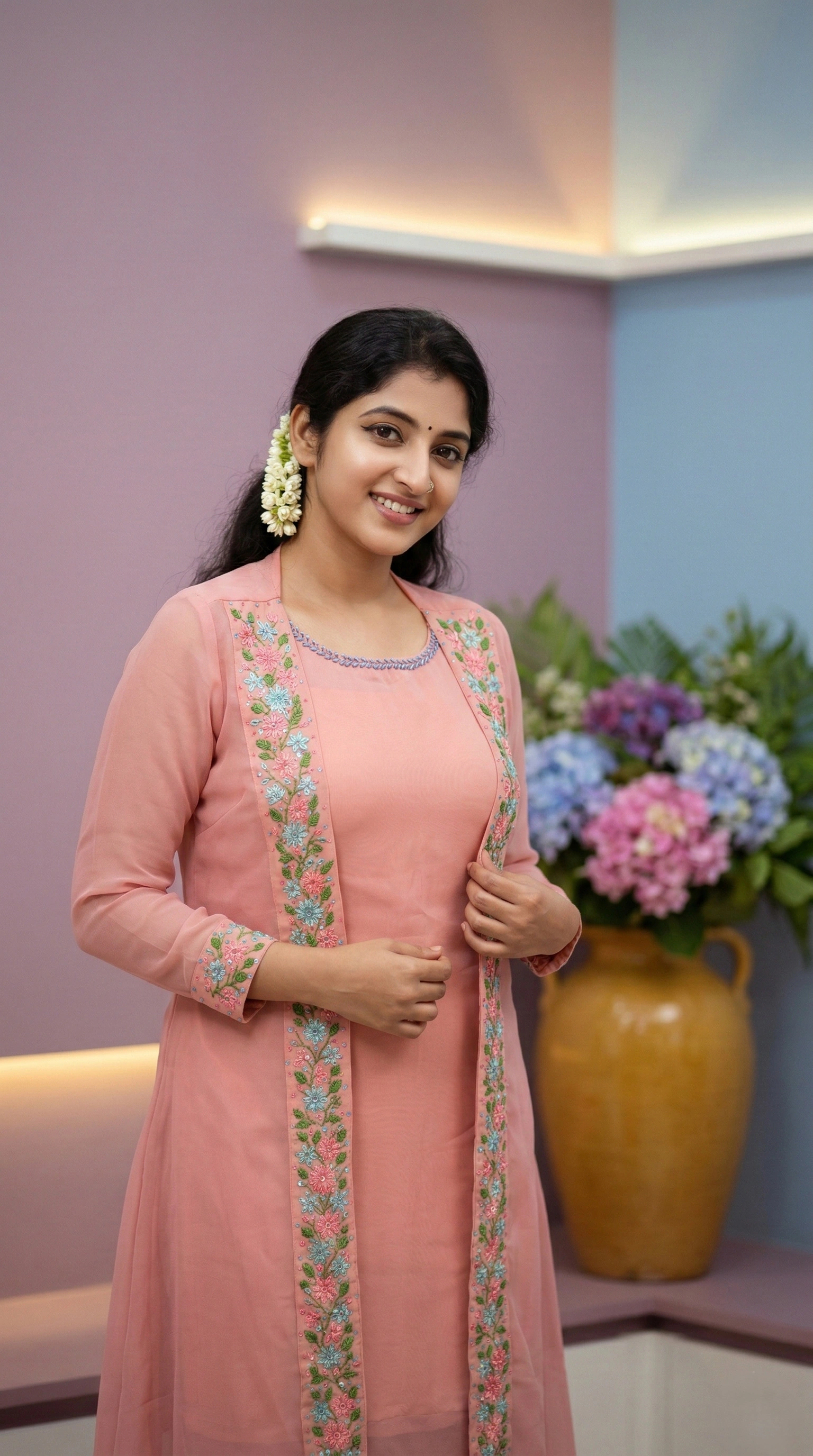 Thread Work Embroidery